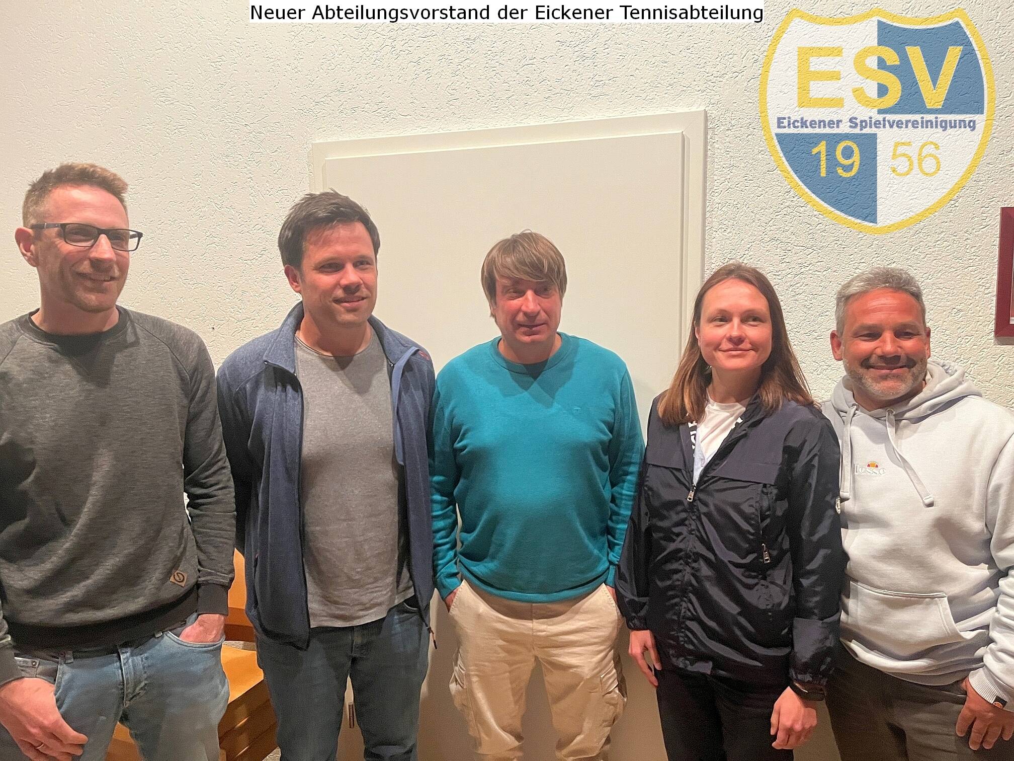 Neuer Vorstand Eickener Tennisabteilung 2025 Neuer Vorstand Eickener Tennisabteilung 2025